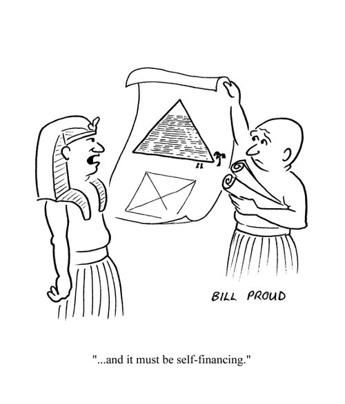 '...and it must be self-fiancing.'