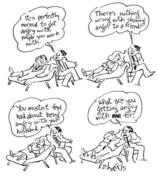 Anger management.