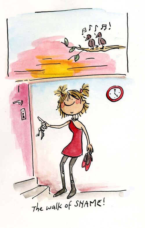 Walk of Shame.