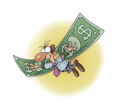 Money helps you soar.