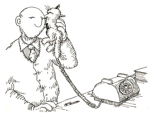 101 uses of a dead cat: phone.