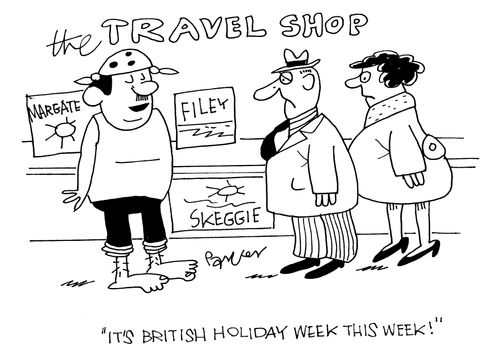 'It's British Holiday Week this week!'