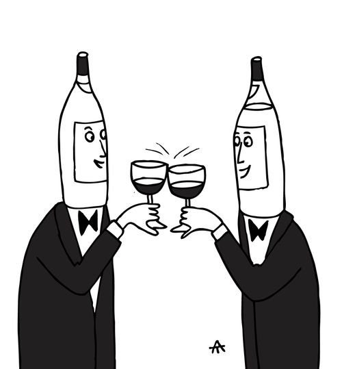 Wine heads.