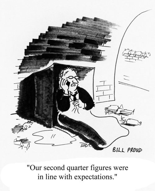 'Our second quarter figures were in line with expectations.'