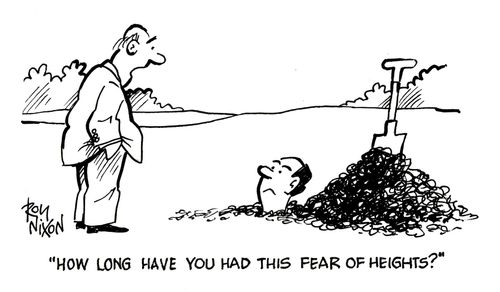 'How long have you had this fear of heights?'
