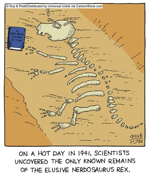 On a hot day in 1941, scientists uncovered the only known remains of the elusive nerdosaurus rex,