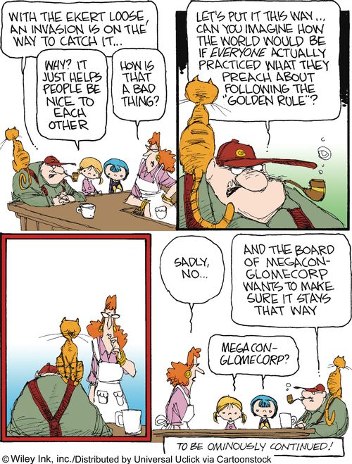 The Ekert Saga: 'Let's put it this way...can you imagine how the world would be if everyone actually practiced hat they preach about following the 'golden rule'?