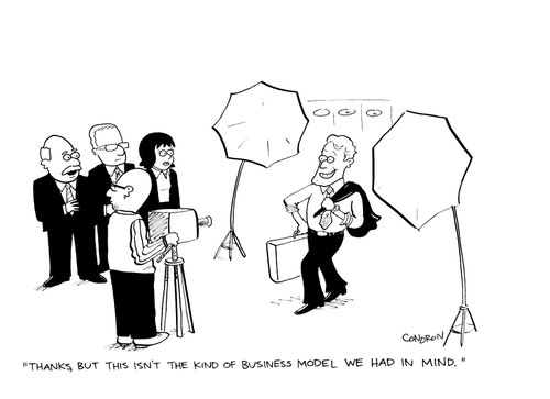 'Thanks, but this isn't the kind of business model we had in mind.'