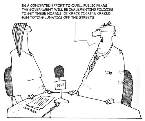 Government announcing plans to reduce public fears.
