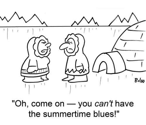 'Oh, come on -- you can't have the summertime blues!'