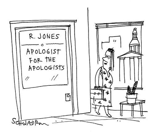 R. Jones: Apologist for the Apologists. 