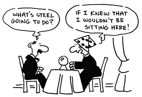 Man asking a clairvoyant about the future.