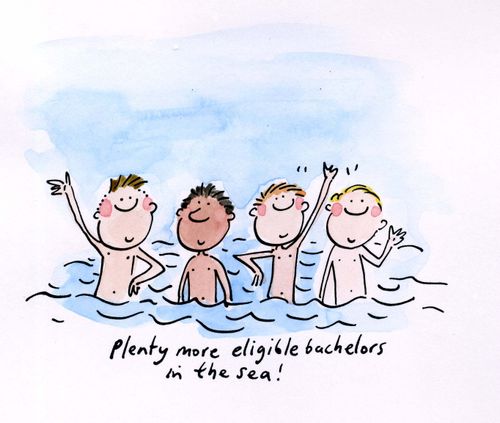 Plenty more eligible bachelors in the sea.