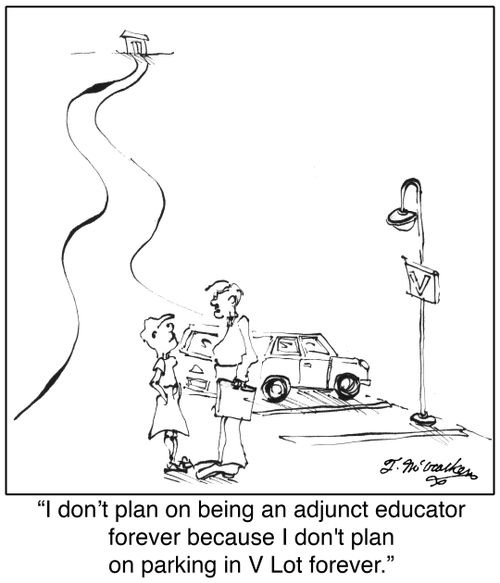Adjunct educator substitute teacher.