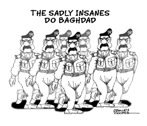 'The Sadly Insanes do Baghdad.'