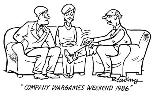 'Company wargames weekend 1986.'