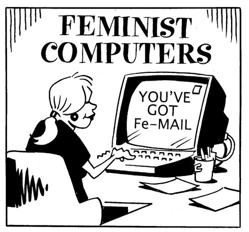 "You've got fe-mail."