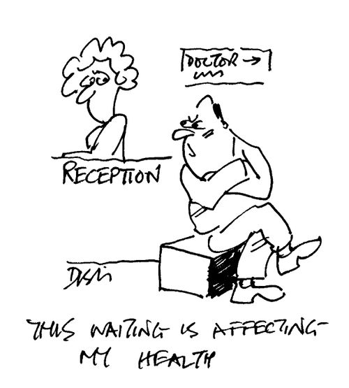 "This waiting is affecting my health'
