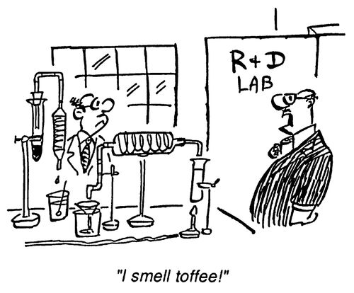 "I smell Toffee."