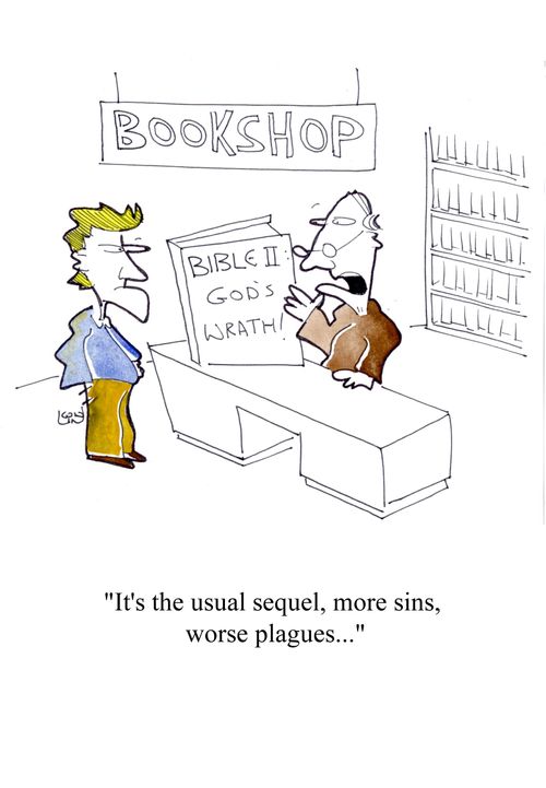 'it's the usual sequel, more sins, worse plagues...'