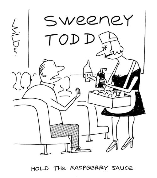 'Hold the raspberry sauce.'