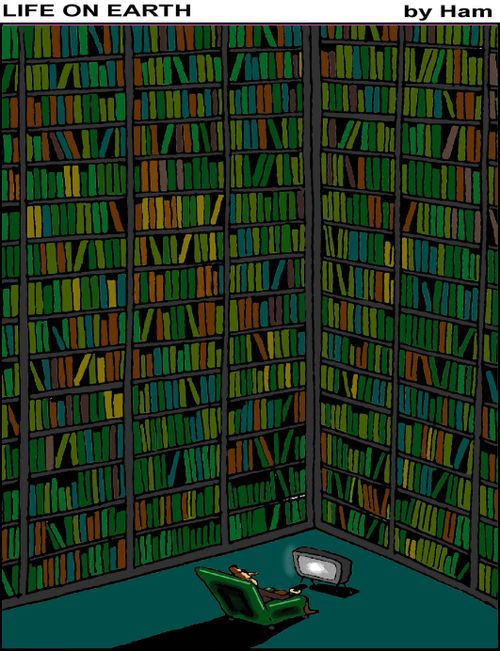 Superficial library.