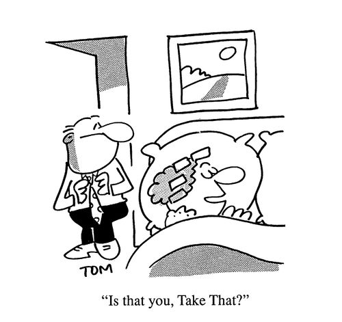 'Is that you, Take That?'