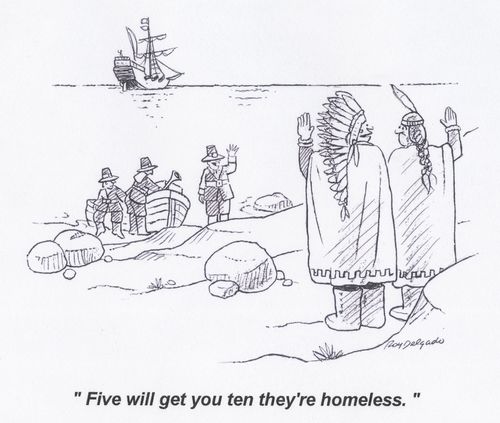 'Five will get you ten they're homeless.'