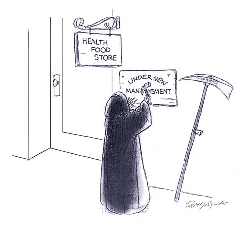 Health food store: under new management
