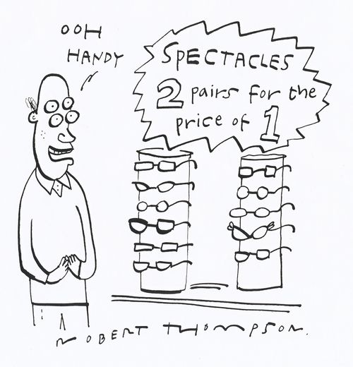 Spectacles - 2 pairs for the price of 1.