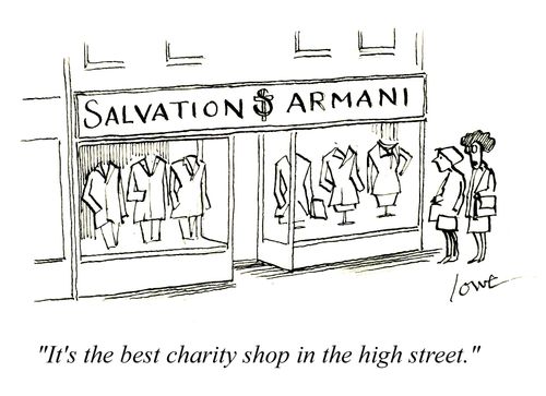 'It's the best charity shop in the high street.'