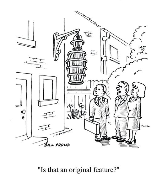 'Is that an original feature?'