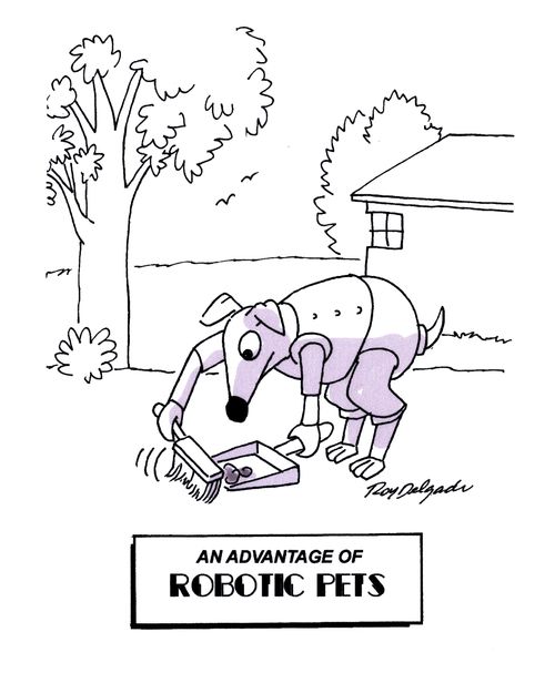 An advantage of robotic pets.