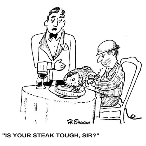 tough steak