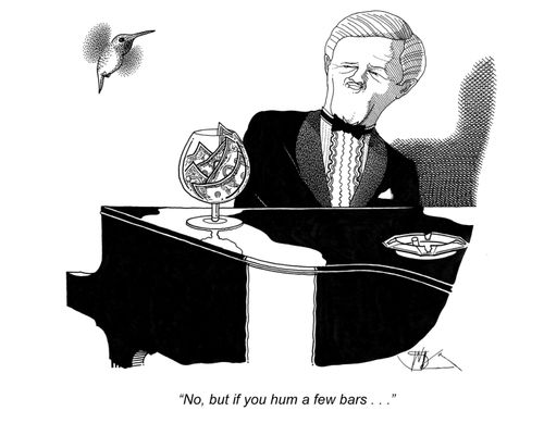 'No, but if you hum a few bars...'