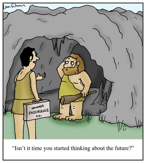 'Isn't it time you started thinking about the future?'