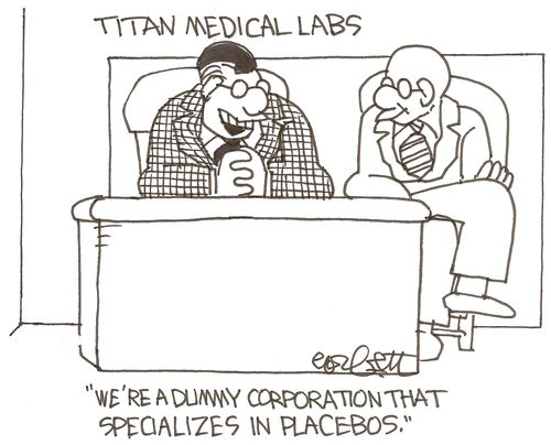 Titan Medical Labs: 'We're a dummy corporation that specializes in placebos.'