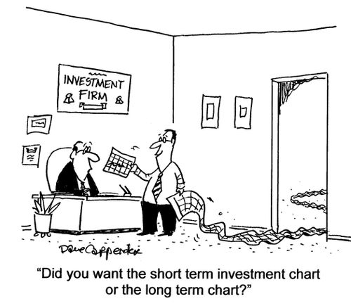 'Did you want the short term investment chart or the long term chart?'