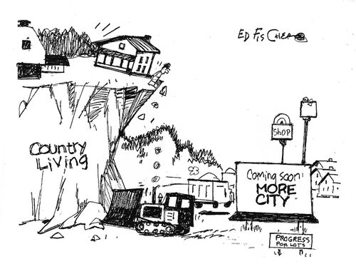 Country Living . . . Coming Soon: More City.