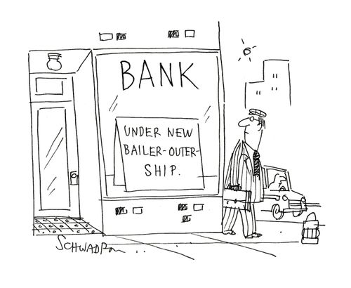 Bank: Under new bailer-outer-ship.