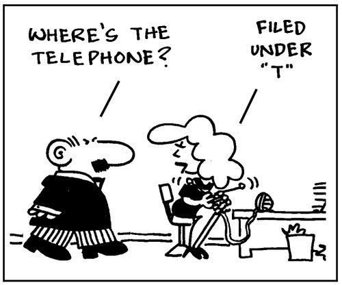 Where's the telephone?