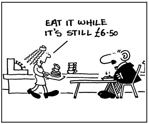 Eat it while it's still £6.50.