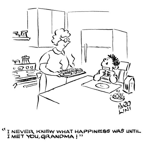 'I never knew what happiness was until I met you, Grandma!'