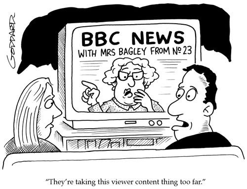 'They're taking this viewer content thing too far.'