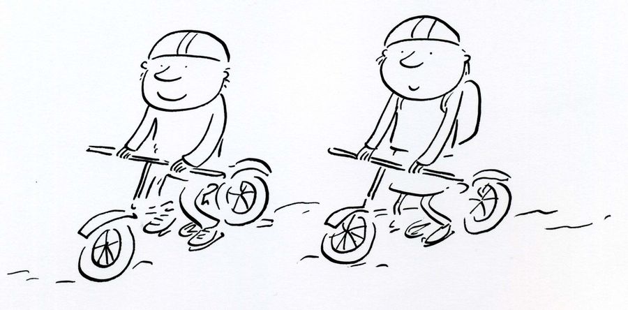 Cycling.