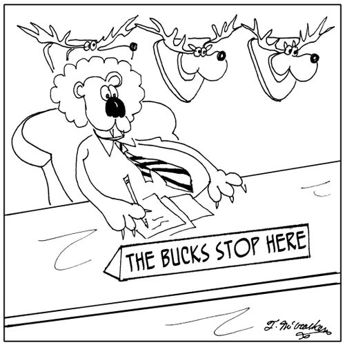 The Buck Stops Here.