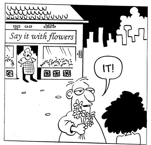 Saying it with Flowers