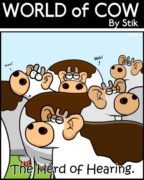 The herd of hearing.