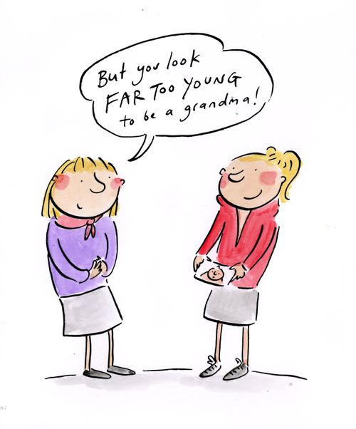 Too young to be a grandma