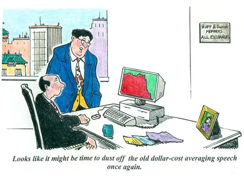 'Looks like it might be time to dust off the old dollar-cost averaging speech once again.'